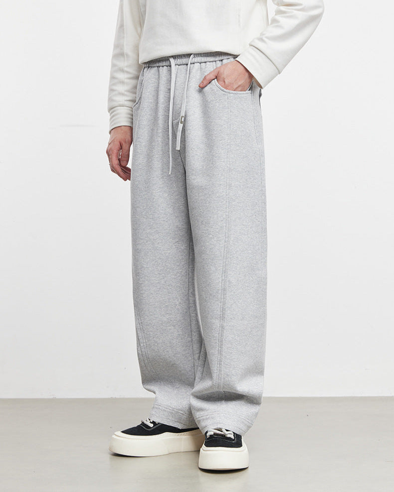 Straight Leg Joggers with Heavy Modal Air Layer