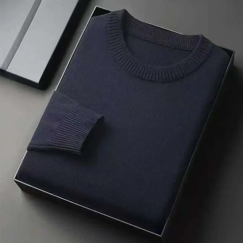 Pure Cashmere Crewneck Sweater