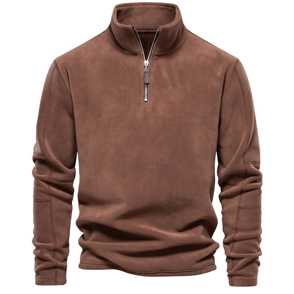 Cozy Fleece Half-Zip Pullover