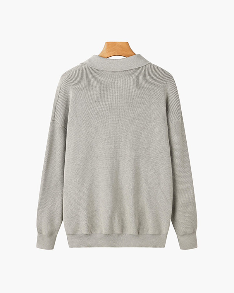 Zipped Classy Sweater