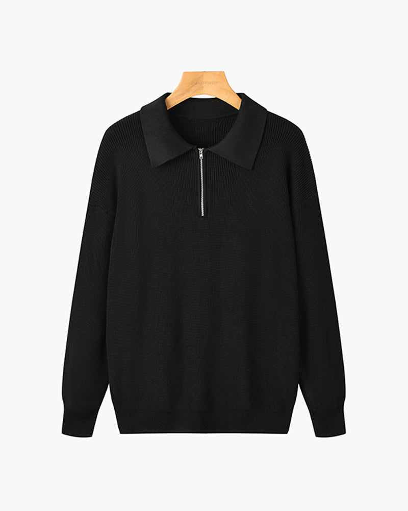 Zipped Classy Sweater