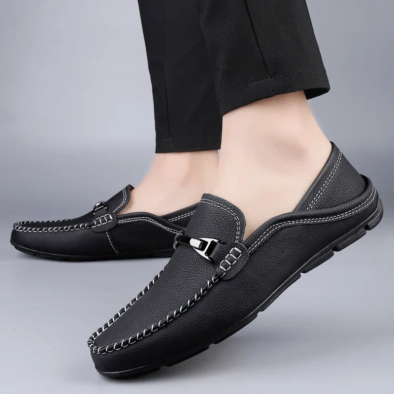 Leather Loafers