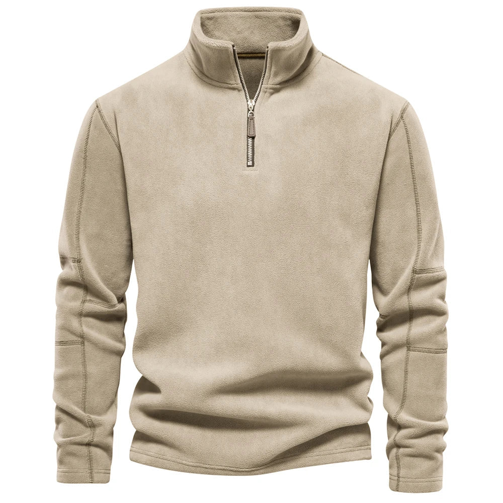 Cozy Fleece Half-Zip Pullover