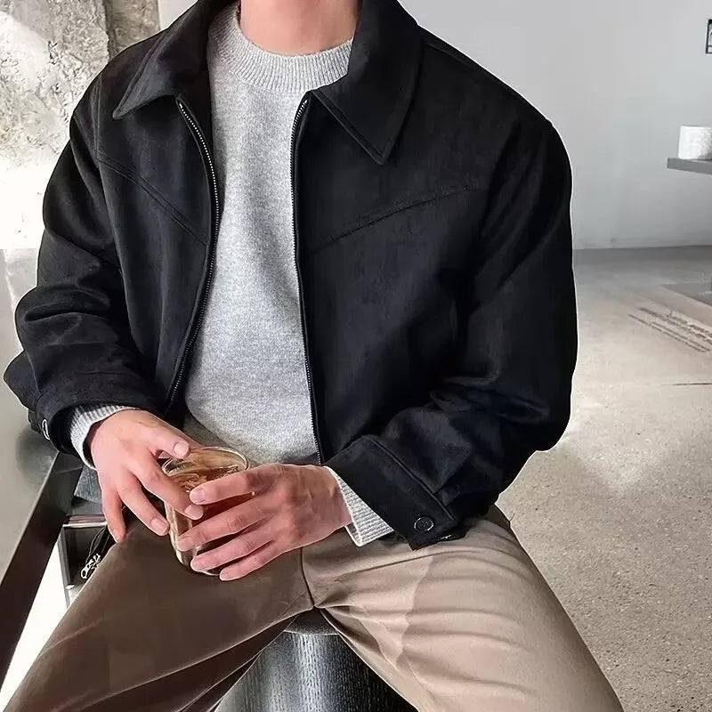Vintage Suede Zip Jacket