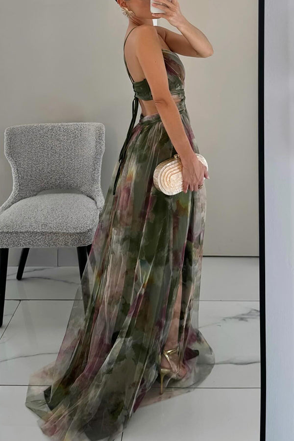 Tulle Maxi Dress