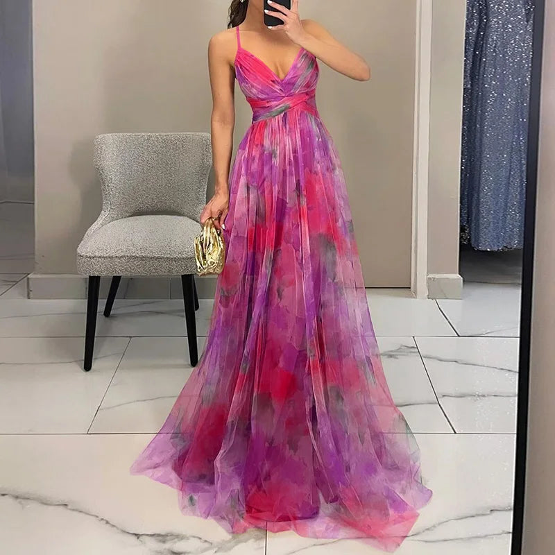 Tulle Maxi Dress