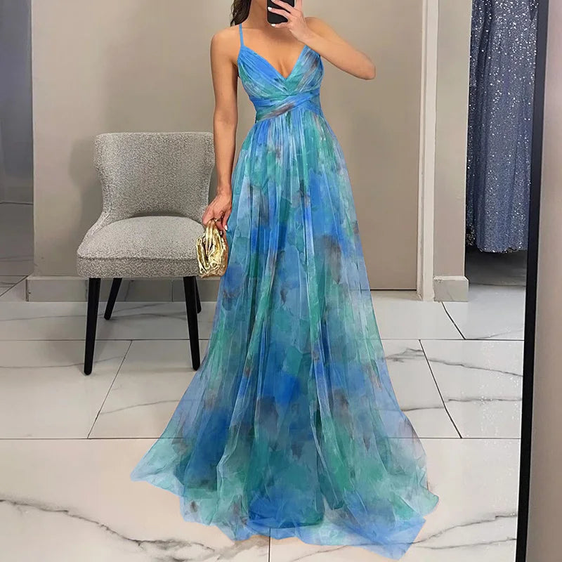 Tulle Maxi Dress
