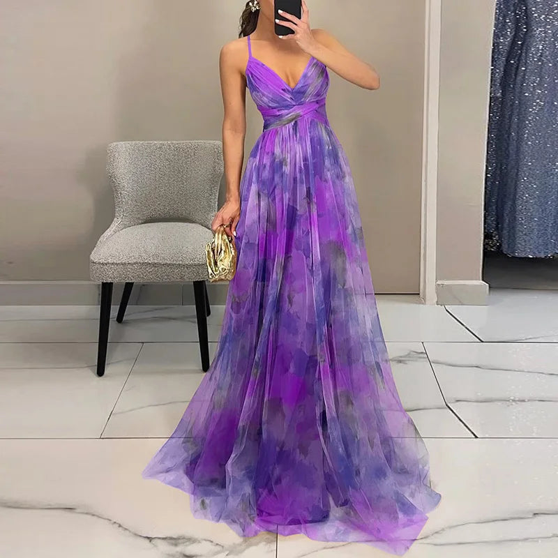 Tulle Maxi Dress