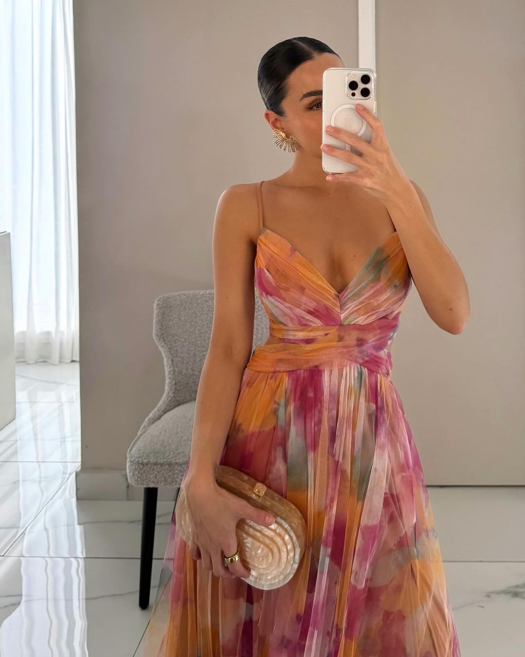 Tulle Maxi Dress