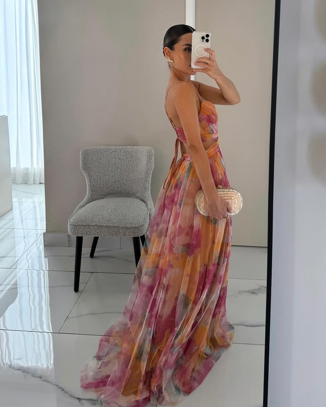 Tulle Maxi Dress