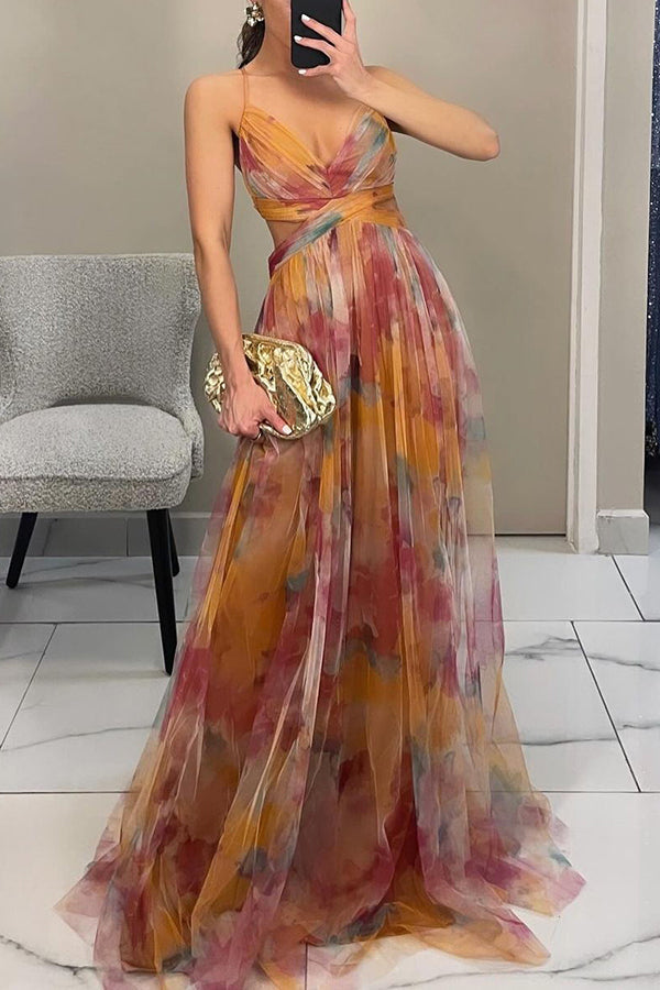 Tulle Maxi Dress