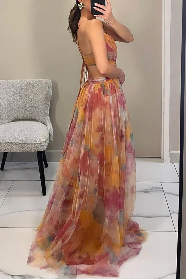 Tulle Maxi Dress