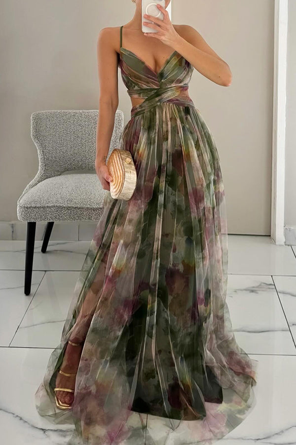 Tulle Maxi Dress