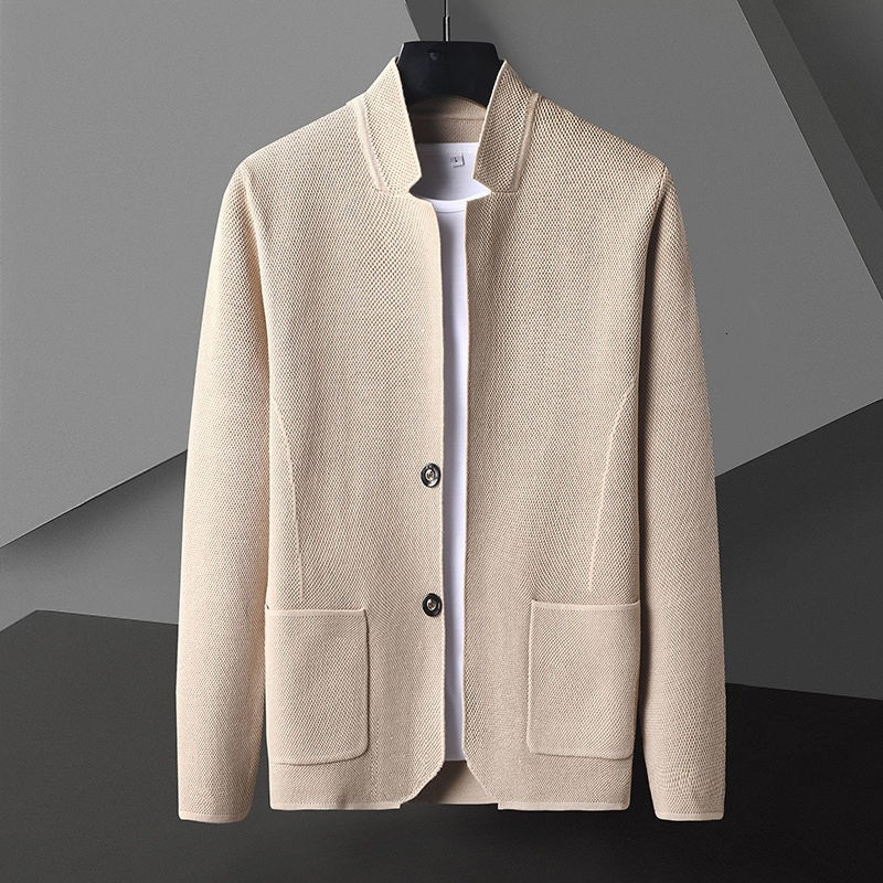 Minimalist Knit Blazer Cardigan
