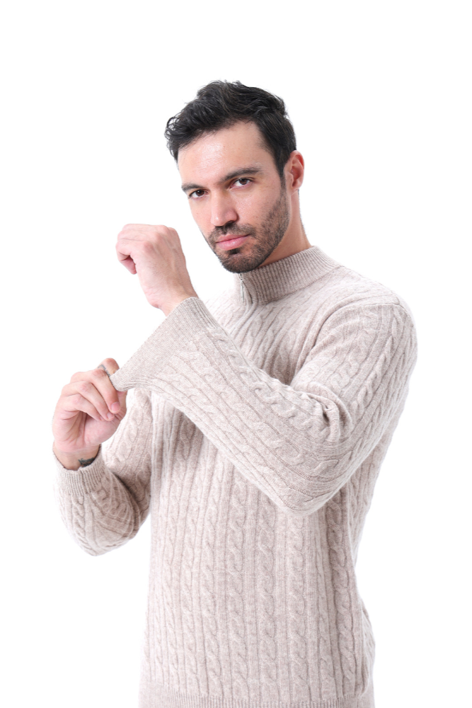 Woven Half Zip