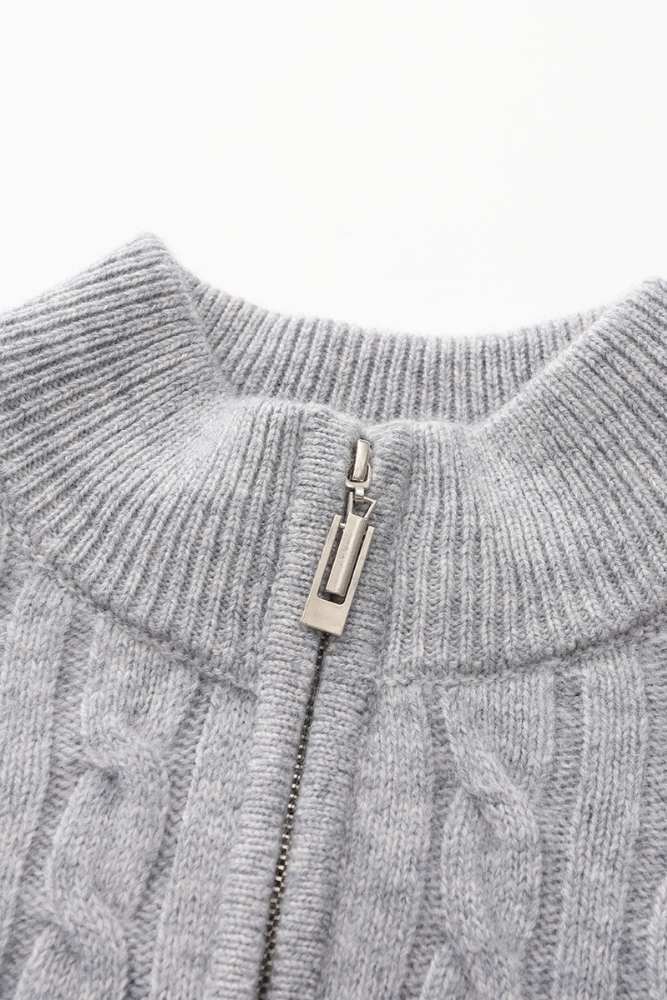 Woven Half Zip