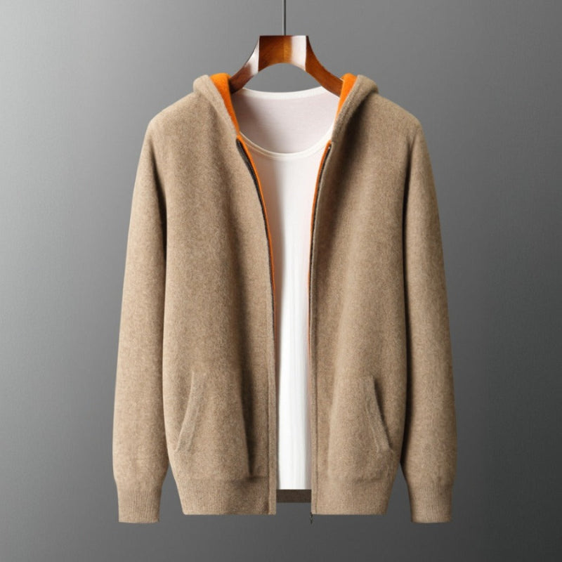 100% Merino Wool Reversible Hoodie