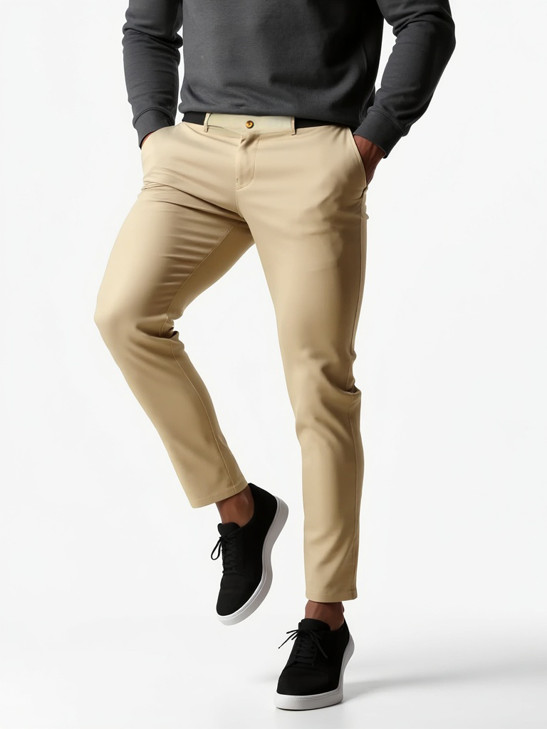 Wrinkle-Free Modern Mobility Trousers