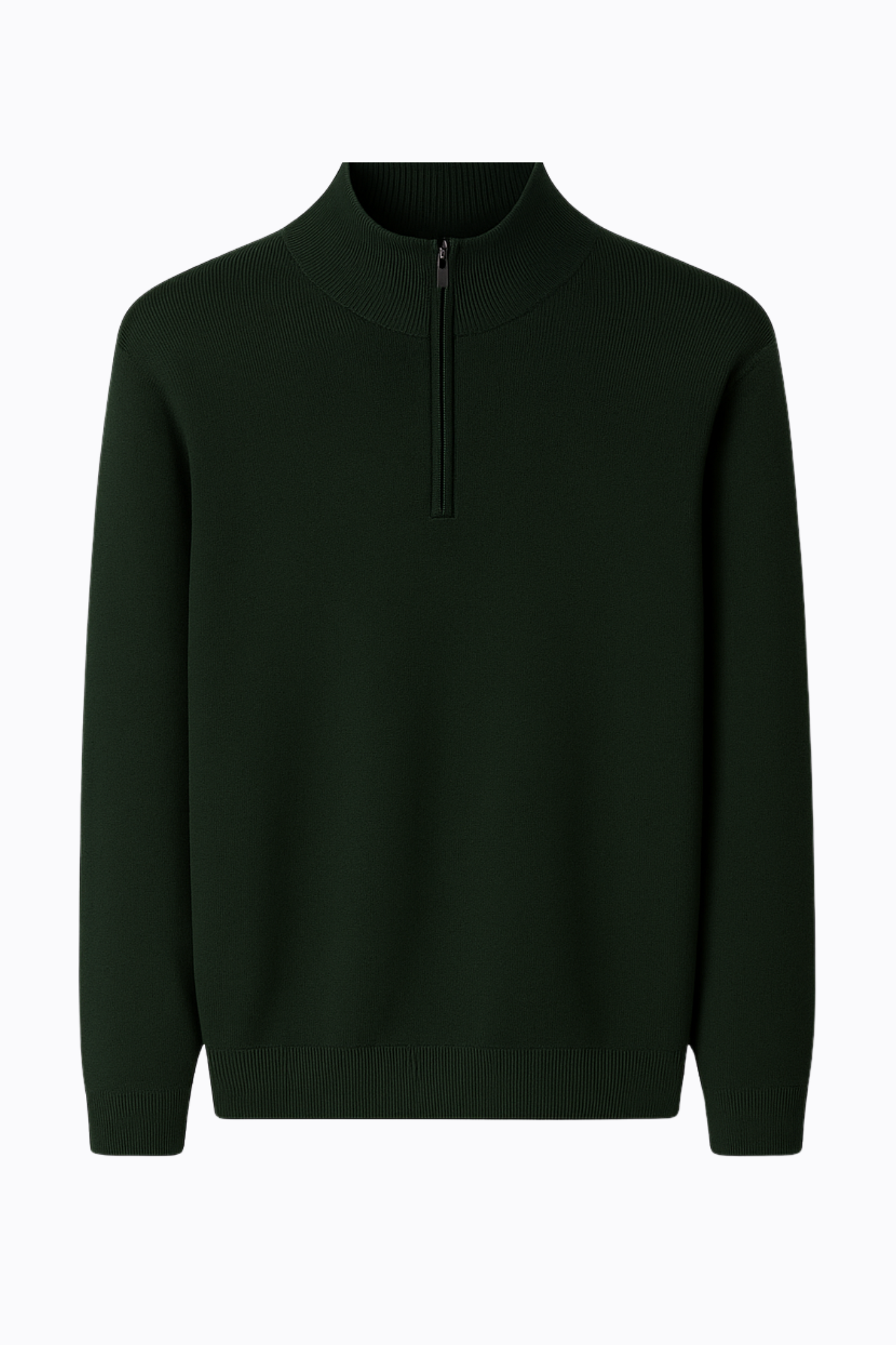 100% Merino Wool Half-Zip Sweater