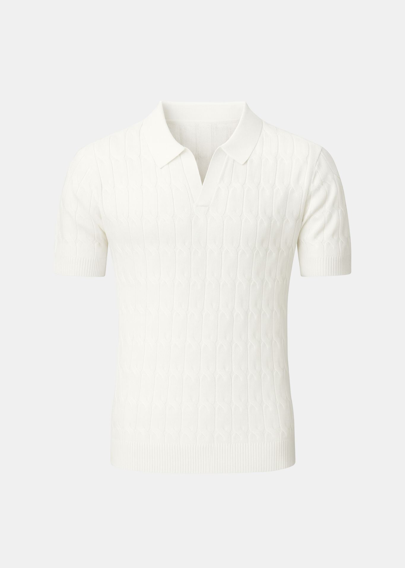 Luxe Textured Polo