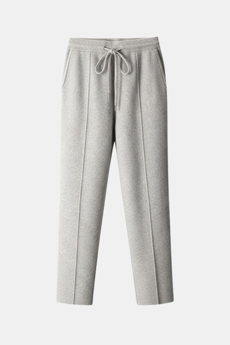 100% CASHMERE TROUSERS