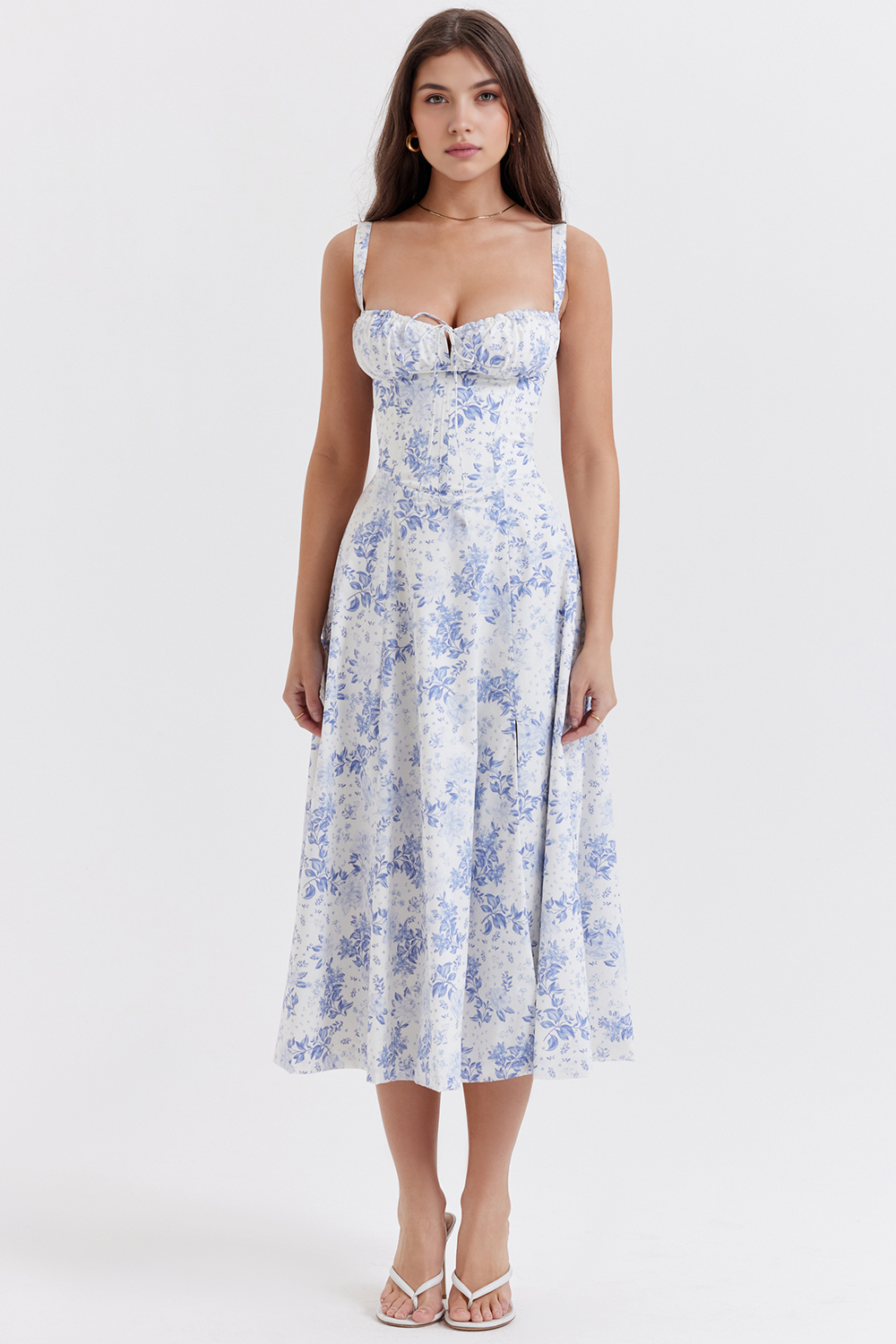 Blue Floral / XS