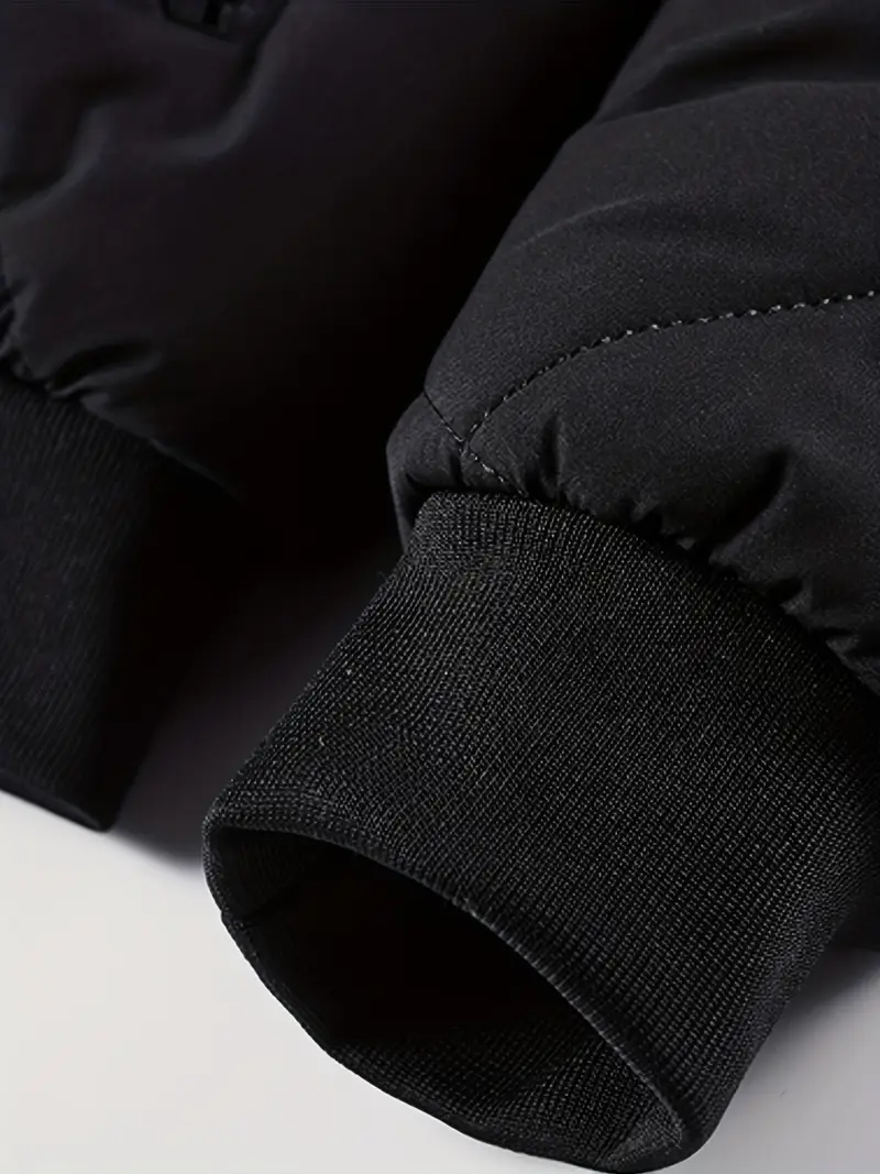 Diamond Quilted Bomber Jacket