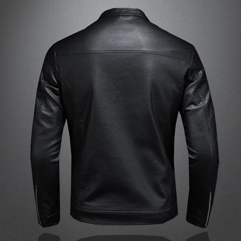 Classic Leather Zip Jacket