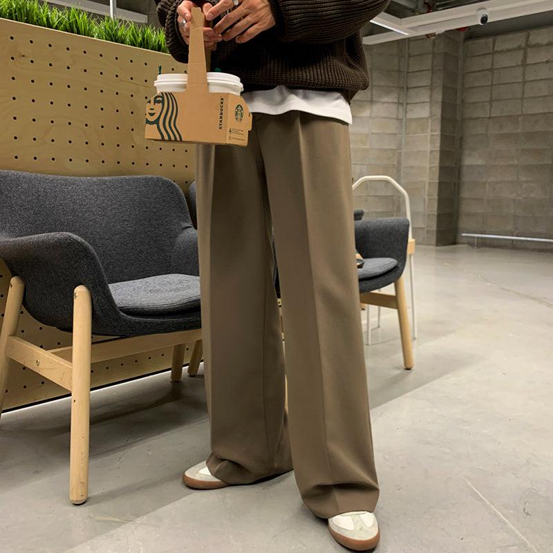 Front Fold Wide Pants