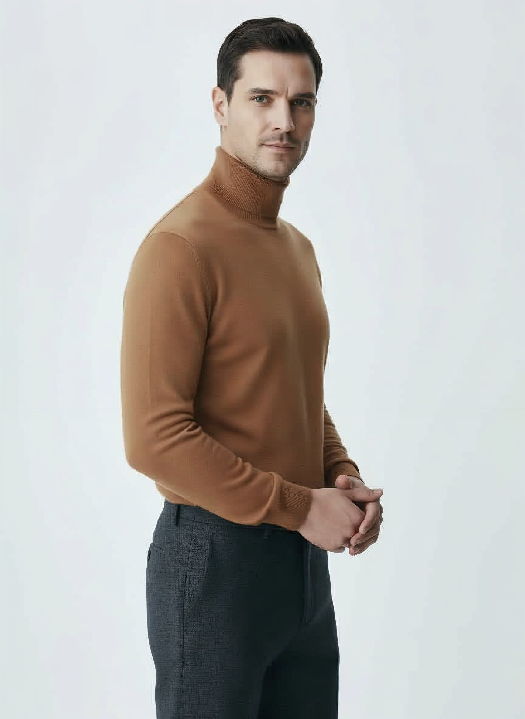100% Cashmere Signature Turtleneck