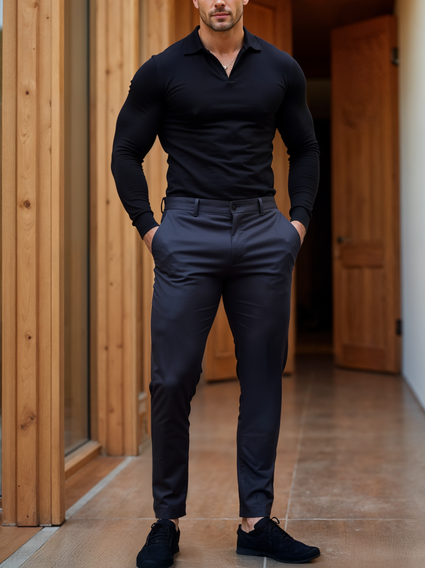 Premium Stretch Wrinkle-Free Trousers